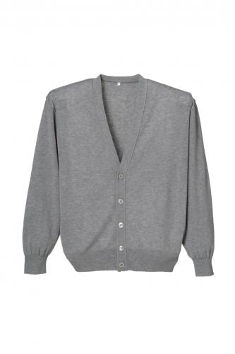 抗ピル(毛玉防止加工)メンズカーディガン　選べる7色　日本製