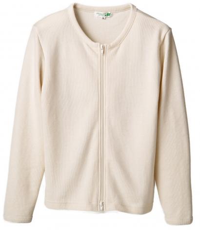 ダブルジップ(両開きジップ)カーディガン　選べる5色