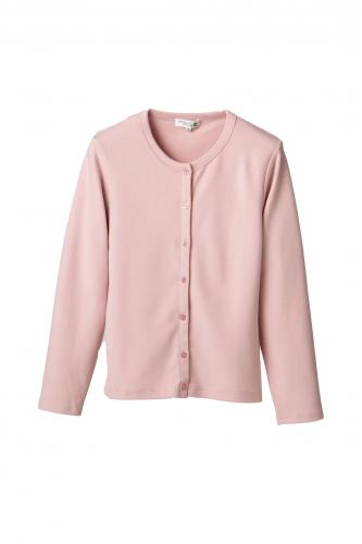 シンプルで着回しのきく丸首カーディガン　選べる4色