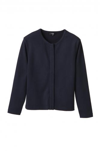 脱ぎ着がらくらくスナップボタンカーディガン　選べる3色