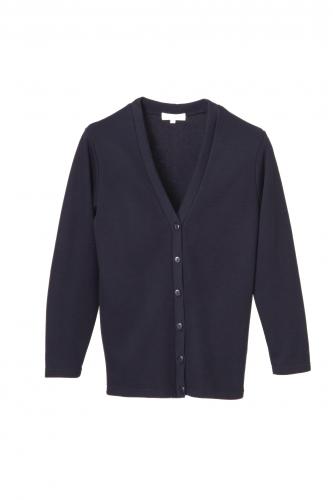 オールシーズン!　Vネックロングカーディガン　選べる6色