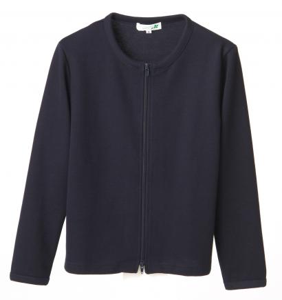 ダブルジップ(両開きジップ)カーディガン　選べる5色